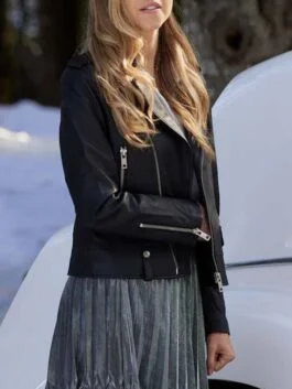 #Xmas Zoe Leather Jacket