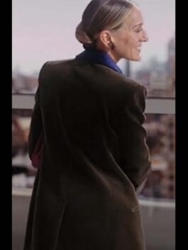 And Just Like That Carrie Bradshaw Brown Blazer