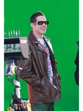 Bupkis 2023 Pete Davidson Leather Jacket