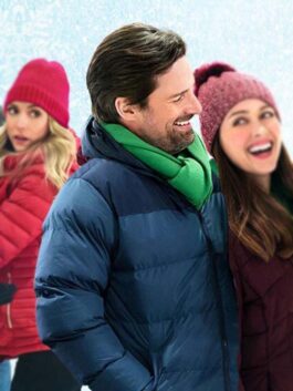 Crashing Through the Snow Sam Reynolds Puffer Jacket