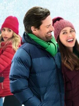 Crashing Through the Snow Sam Reynolds Puffer Jacket