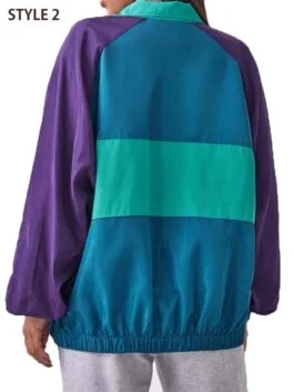 Raglan Sleeve Wind Jacket