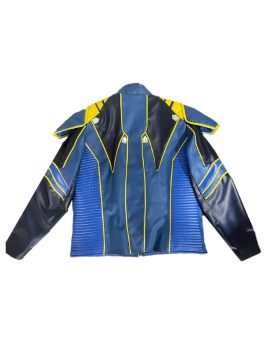 Captain Kirk Star Trek Beyond Blue Uniform Leather Jacket