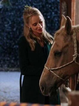 Mistletoe Ranch Aimee Tremblay Green Coat