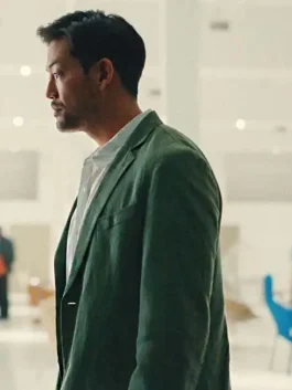 Beef S01 George Nakai Green Blazer back