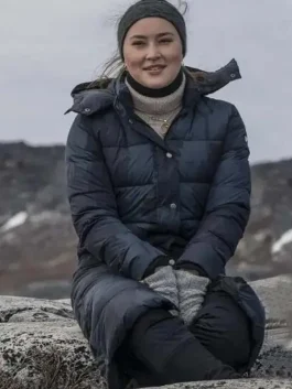 Borgen Power & Glory Emmy Rasmussen Puffer Coat