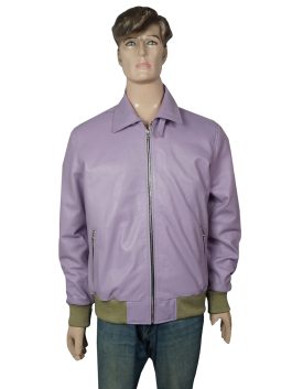 The Voice John Legend Purple Leather Jacket