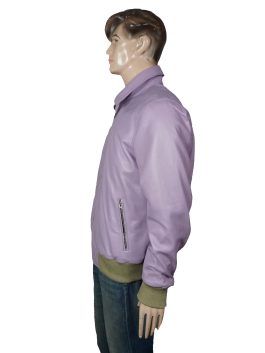 The Voice John Legend Purple Leather Jacket