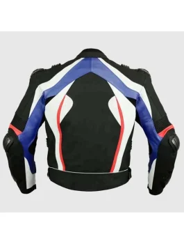 Flash Gear Men Leather Motorcycle Racing Jacket