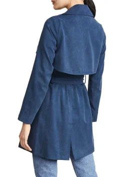 Heartland Lou Fleming Blue Coat back