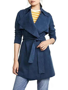 Heartland Lou Fleming Blue Coat front