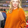 Kate Upton Orange Sweatshirt