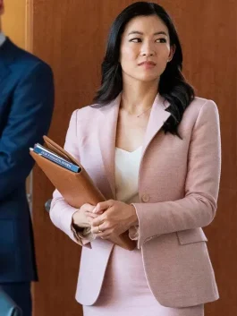 Partner Track Ingrid Yun Blazer side pose