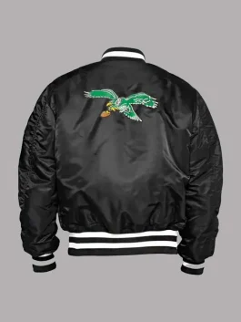 Philadelphia Eagles MA-1 Jacket back