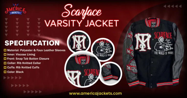 Scarface Varsity Jacket