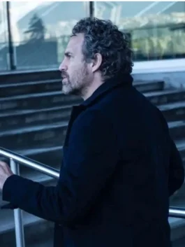 The Adam Project Mark Ruffalo Black Jacket back