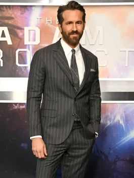The Adam Project Ryan Reynolds suit back