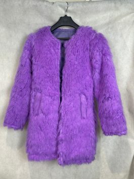 The Eras Tour Taylor Swift Purple Fur Coat