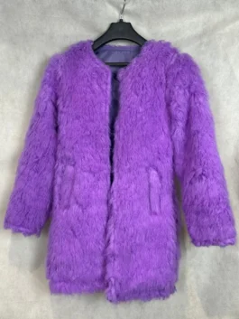 The Eras Tour Taylor Swift Purple Fur Coat