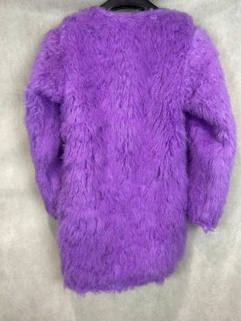 The Eras Tour Taylor Swift Purple Fur Coat