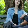 The Marvelous Mrs. Maisel Rachel Brosnahan Denim Jacket front