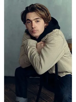 The Starling Girl 2023 Austin Abrams Jacket back