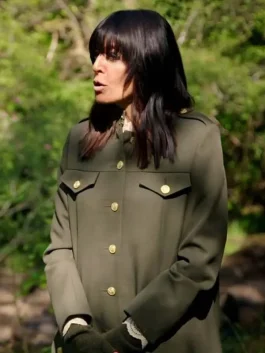 The Traitors Claudia Winkleman Green Coat