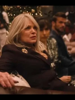 Violent Night Gertrude Brown Coat