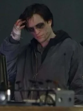 Bruce Wayne Drifter outfit featuring The Batman Drifter Jacket, hoodie, and tactical layers for a mysterious, stealth-ready street look.