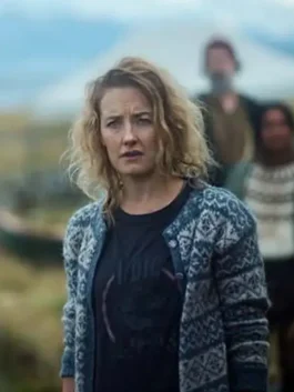Troll 2022 Nora Tidemann Sweater worn by the main character in the popular movie set in Norway.