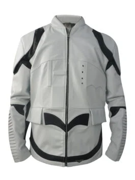 Mens Storm Trooper Armor White Jacket