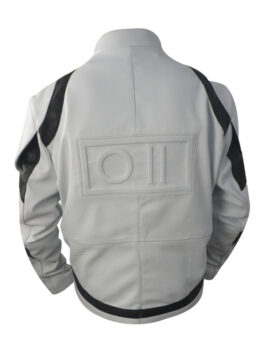 Mens Storm Trooper Armor White Jacket