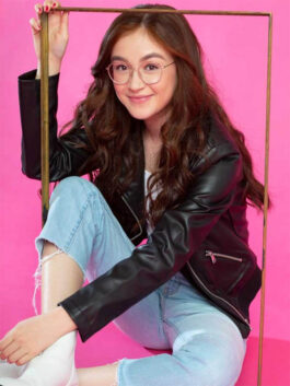 XO Kitty 2023 Anna Cathcart Leather Jacket