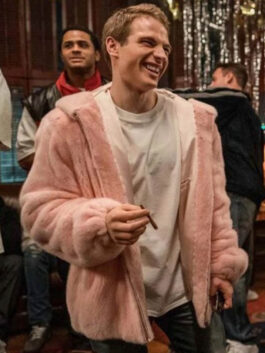 Brayden Weston Power Book II Ghost Pink Shearling Jacket