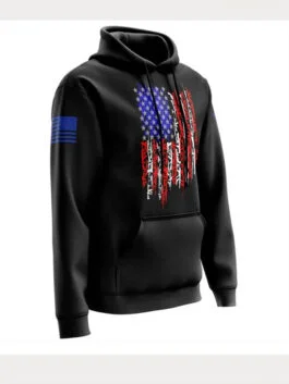 American Flag In Guns 2.0 Hoodie