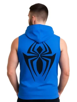 Across the Spider-Verse Ben Reilly Hoodie Vest (Back)