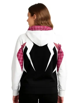 Across the Spider-Verse Gwen Stacy Hoodie (Back)