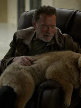 Arnold 2023 Arnold Schwarzenegger Brown Leather Jacket