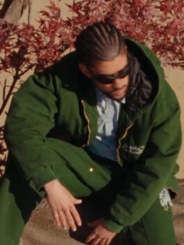 Where She Goes 2023 Bad Bunny Green Jacket