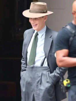 Oppenheimer Cillian Murphy Grey Suit