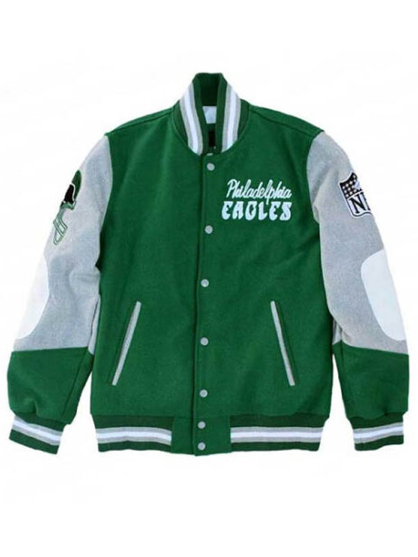 Diana Eagles Green Varsity Jacket