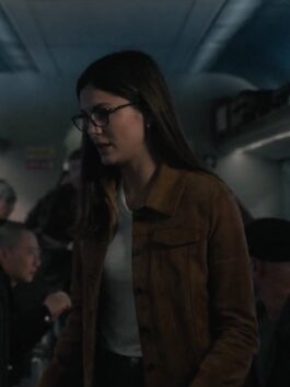 FUBAR 2023 Emma Brunner Suede Brown Jacket