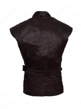 Joshua Sasse Galavant Brown Vest
