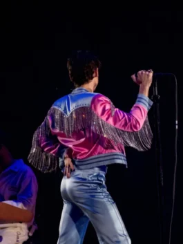 Love On Tour 2023 Harry Styles Pink Jacket