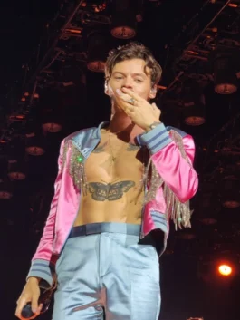 Love On Tour 2023 Harry Styles Pink Jacket