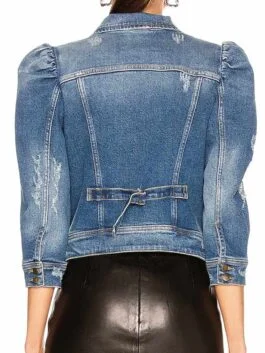 Power Book II Ghost S02 Diana Tejada Denim Jacket