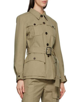 Power Book II Ghost S02 Lauren Baldwin Khaki Jacket