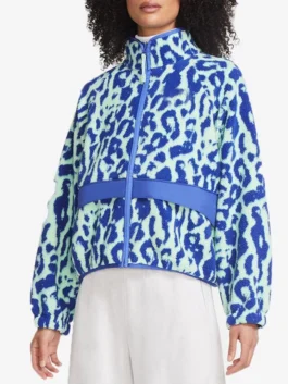 Legacies Jenny Boyd Leopard Sherpa Jacket