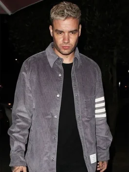 Liam Payne Corduroy Jacket front