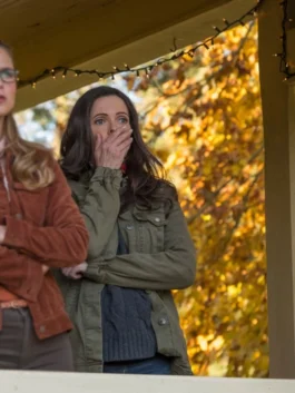 Superman and Lois Elizabeth Tulloch Green Jacket